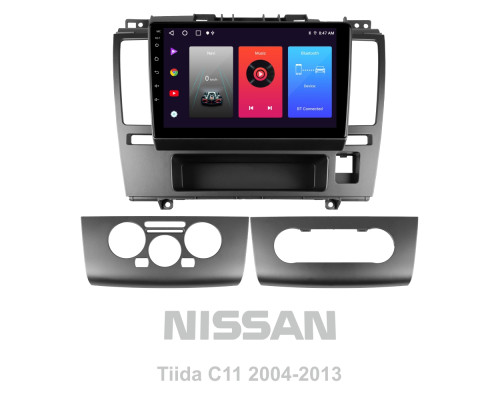 Штатна магнітола SIGMA F9216 ANDROID 10 2+32 Gb Nissan Tiida C11 2004-2013 (F1) 9