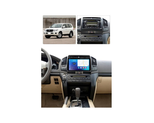 Штатная магнитола FORS.auto FS 6 MAX для Toyota Land Cruiser 200 (6+128Gb, 10") 2008-2015