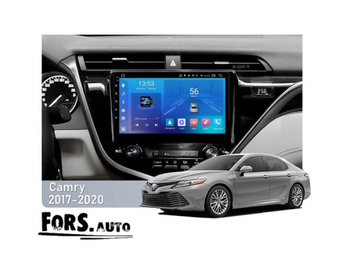 Штатная магнитола FORS.auto FS 1 LITE для Toyota Camry (1+32Gb, 10") 2018+