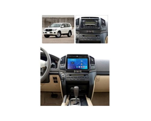 Штатна магнітола FORS.auto FS 2 ULTRA для Toyota Land Cruiser 200 (2+32Gb, 10") 2008-2015