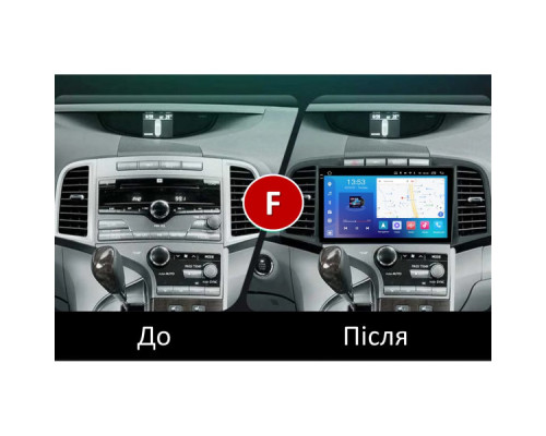 Штатная магнитола FORS.auto FS 6 MAX для Toyota Venza (6+128Gb, 9") 2008-2016