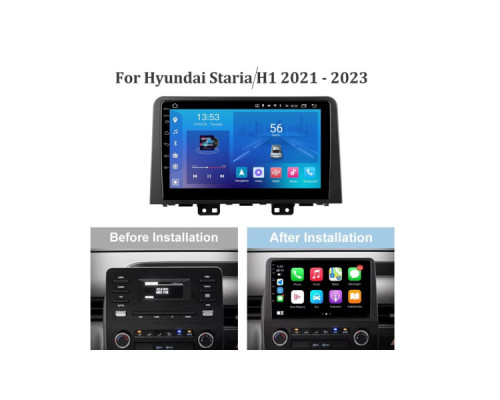 Штатная магнитола FORS.auto FS 1 LITE для Hyundai Staria/H1 (1+32Gb, 10", black) 2021-2023