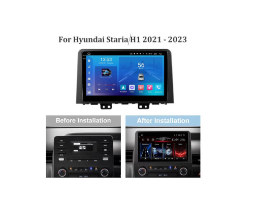 Штатная магнитола FORS.auto FS 2 ULTRA для Hyundai Staria/H1 (2+32Gb, 10", black) 2021-2023