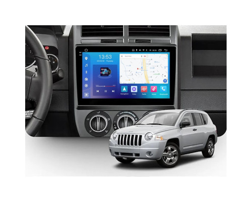 Штатная магнитола FORS.auto FS 4 PRO для Jeep Compass (4+64Gb, 10") 2007-2009