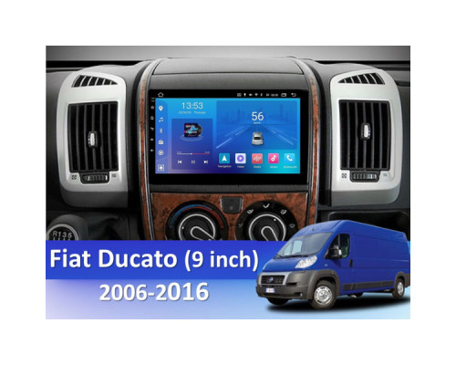 Штатная магнитола FORS.auto FS 1 LITE для Fiat Ducato (1+32Gb, 9") 2006-2016