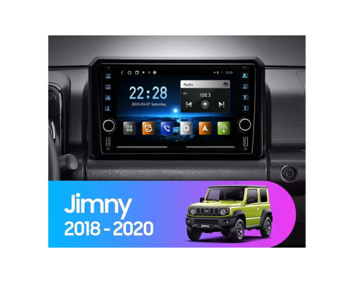 Штатная магнитола FORS.auto K100 для Suzuki Jimny (1+16Gb, 8") 2018-2020