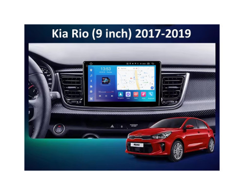 Штатная магнитола FORS.auto FS 2 PRO для Kia Rio (2+32Gb, 9") 2017-2019