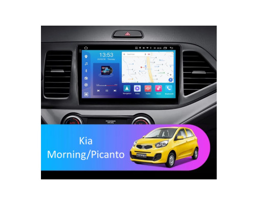 Штатная магнитола FORS.auto FS 4 PRO для Kia Morning/Picanto (4+64Gb, 9") 2011-2015