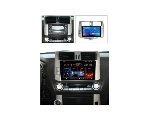 Штатная магнитола FORS.auto FS 1 LITE для Toyota Land Cruiser Prado 150 (1+32Gb, 9") 2009-2013