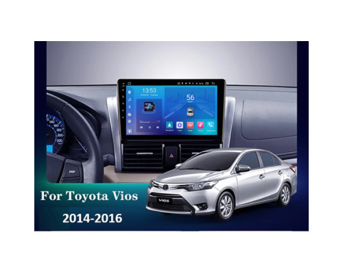 Штатная магнитола FORS.auto FS 1 LITE для Toyota Vios (1+32Gb, 10") 2014-2016