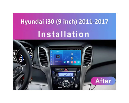 Штатная магнитола FORS.auto FS 1 LITE для Hyundai i30 (1+32Gb, 9") 2011-2017