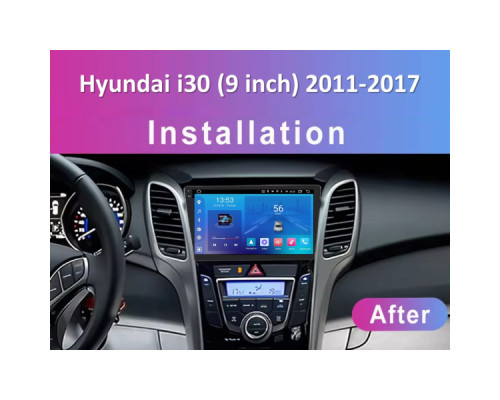 Штатная магнитола FORS.auto FS 2 ULTRA для Hyundai i30 (2+32Gb, 9") 2011-2017