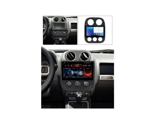 Штатная магнитола FORS.auto FS 2 PRO для Jeep Compass (2+32Gb, 10") 2010-2016