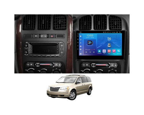 Штатная магнитола FORS.auto FS 1 LITE для Chrysler Grand Voyager (1+32Gb, 10") 2006-2012