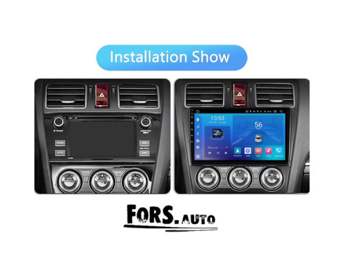 Штатная магнитола FORS.auto FS 1 LITE для Subaru Impreza/Forester (1+32Gb, 9") 2012-2015