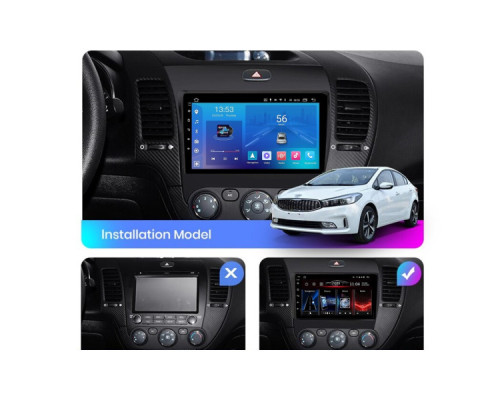 Штатная магнитола FORS.auto FS 1 LITE для Kia Cerato/K3 (1+32Gb, 9") 2012-2018