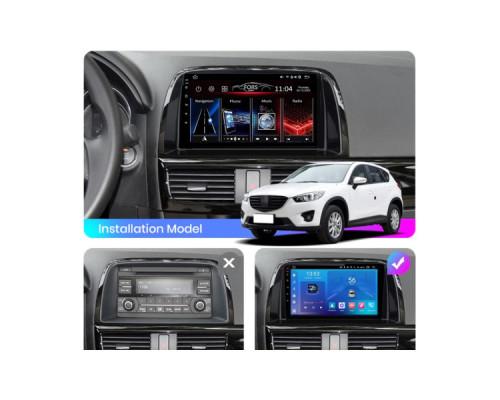 Штатная магнитола FORS.auto FS 1 LITE для Mazda CX-5 (1+32Gb, 10") 2012-2016