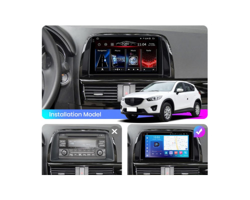 Штатная магнитола FORS.auto FS 2 PRO для Mazda CX-5 (2+32Gb, 10") 2012-2016