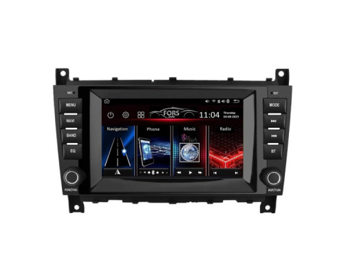 Штатна магнітола FORS.auto FS 2 PRO для Mercedes-Benz W203 (7", 2+32Gb, CarPlay) 2005-2006