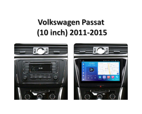 Штатная магнитола FORS.auto FS 4 MAX для Volkswagen Passat (4+32Gb, 10") 2011-2015