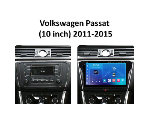 Штатна магнітола FORS.auto FS 2 ULTRA для Volkswagen Passat (2+32Gb, 10") 2011-2015