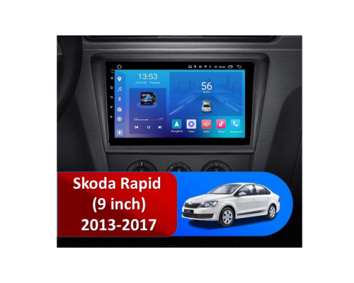 Штатная магнитола FORS.auto FS 1 LITE для Skoda Rapid (1+32Gb, 9") 2013-2017