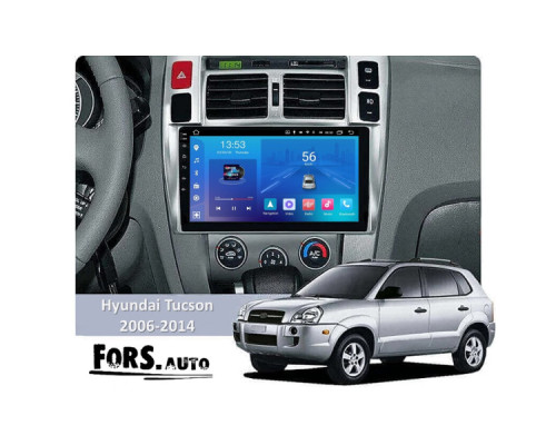 Штатная магнитола FORS.auto FS 1 LITE для Hyundai Tucson (1+32Gb, 10") 2006-2014