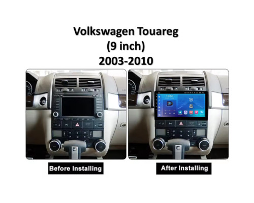 Штатна магнітола FORS.auto FS 1 LITE для Volkswagen Touareg (1+32Gb, 9") 2003-2010