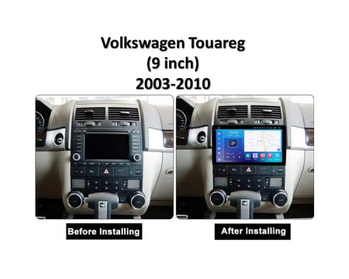 Штатная магнитола FORS.auto FS 6 MAX для Volkswagen Touareg (6+128Gb, 9") 2003-2010