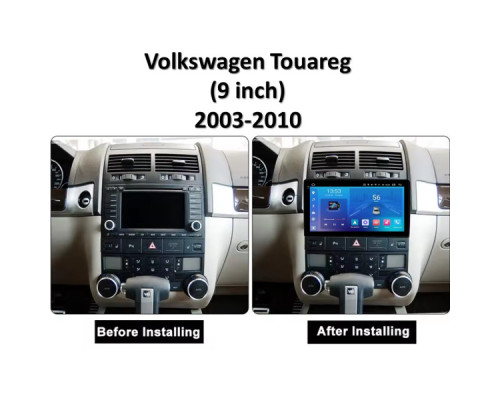 Штатна магнітола FORS.auto FS 2 ULTRA для Volkswagen Touareg (2+32Gb, 9") 2003-2010