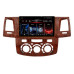 Штатная магнитола FORS.auto FS 1 LITE для Toyota Fortuner/Vigo/Hilux (1+32Gb, 9", Manual AC, wooden) 2007-2014