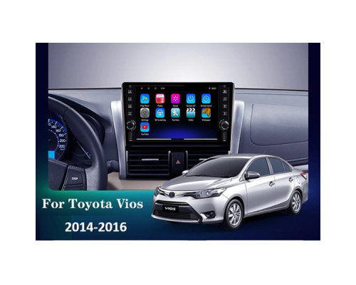 Штатная магнитола FORS.auto K150 для Toyota Vios (2+32Gb, 9") 2014-2016