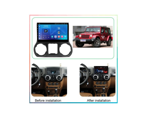 Штатная магнитола FORS.auto FS 1 LITE для Jeep Wrangler (1+32Gb, 10") 2011-2016