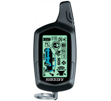 Брелок для автосигналізації LCD Sheriff ZX-750 PRO