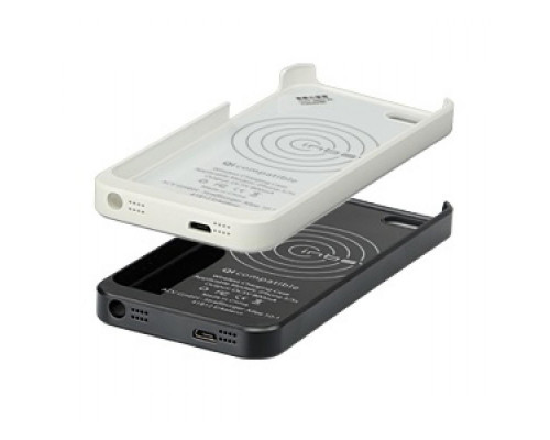 Чохол 240000-20-01 для бездротової зарядки Inbay для iPhone 5/5S white