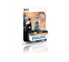 Лампа галогенна Philips H1 Vision, 3200K, 1шт/блістер 12258PRB1