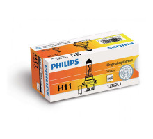 Лампа галогенна Philips H11 Vision, 3200K, 1шт/картон 12362PRC1