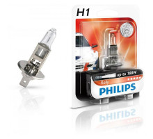 Лампа галогенна Philips H1 Rally, 1шт/блістер 12454RAB1