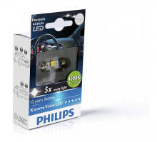 Габарит Philips Festoon Vision LED T10.5x43, 4000K, 1шт/блістер 129454000KX1