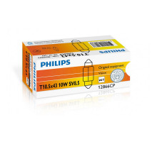 Лампа розжарювання Philips Festoon T10.5X43,10W, 10шт/картон