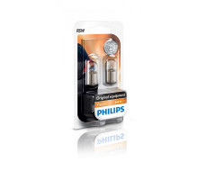 Лампа розжарювання Philips R5W, 2шт/блістер 12821B2