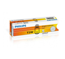 Лампа розжарювання Philips T3W, 10шт/картон 12910CP
