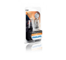 Лампа розжарювання Philips W16W, 2шт/блістер 12067B2
