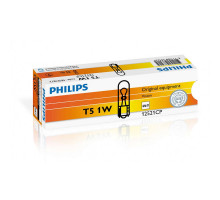 Лампа розжарювання Philips WB T5, 10шт/картон 12521CP