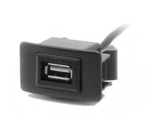 Роз'єм USB в штатну заглушку Carav 17-005 для а/м ACURA/HONDA Jazz/City/Civic (1 порт)