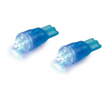Габарити LED RING T10 Wedge BA95 4LED Blue LED5014B (0178) б2