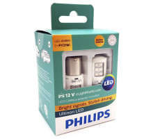Світлодіодні лампи Philips PY21W LED 12V + Smart Canbus 11498ULAX2 White