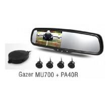 Комплект зеркало Gazer MU700+ парктроник PA40R
