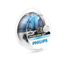 Лампа галогенна Philips HB4 Diamond Vision 2шт/блістер 9006DVS2