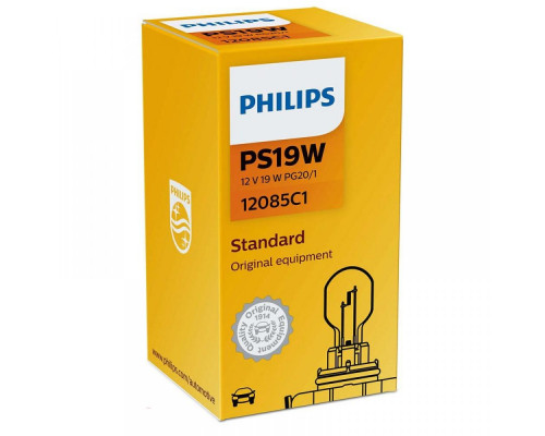 Лампа розжарювання Philips PS19W, 1шт/картон 12085С1